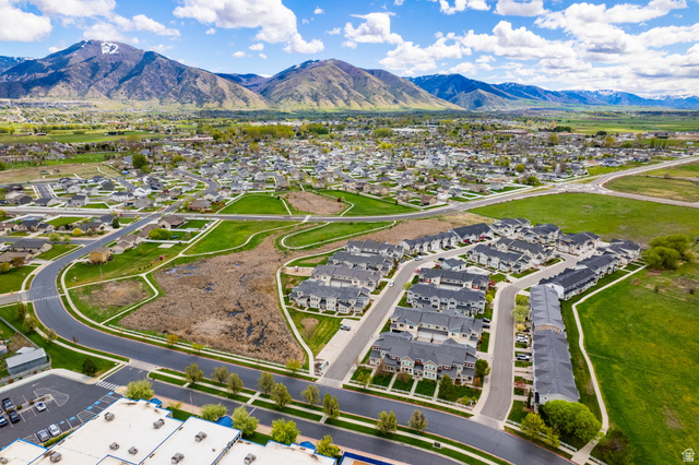 2382 South 1275th Street West Logan, UT 84321 - Photo 36 of 36 Aerial view of residential area with a mountainous background