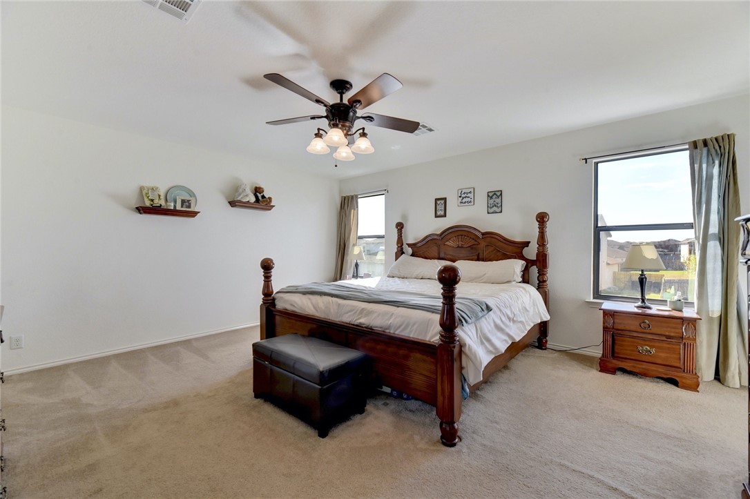 145 Rudy Lane Kyle, TX 78640 - Photo 20 of 29 a bed room with a bed and a window