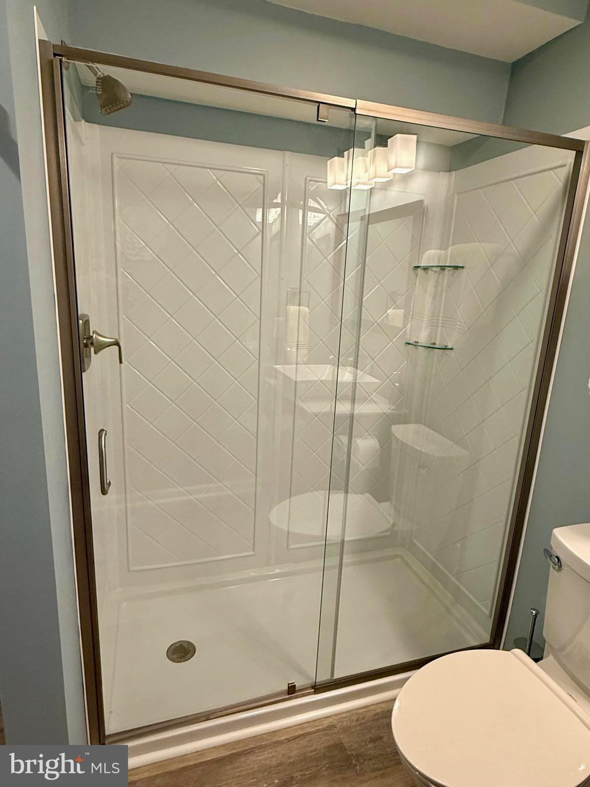 34 Constellation Road Inwood, WV 25428 - Photo 54 of 64 a bathroom with a shower and toilet