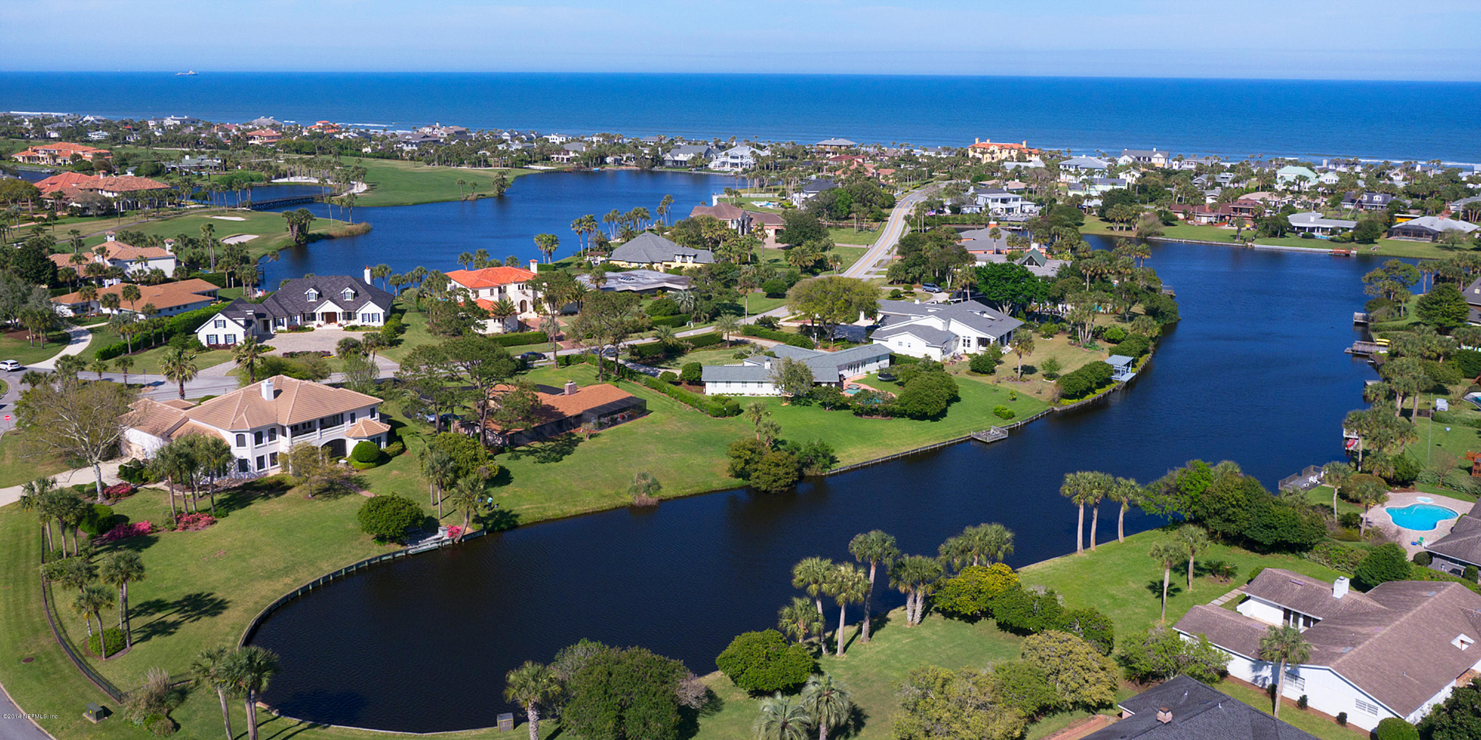 24 Solana Road Ponte Vedra Beach, FL 32082 - Photo 1 of 28 24 Solana Aerial - Rear