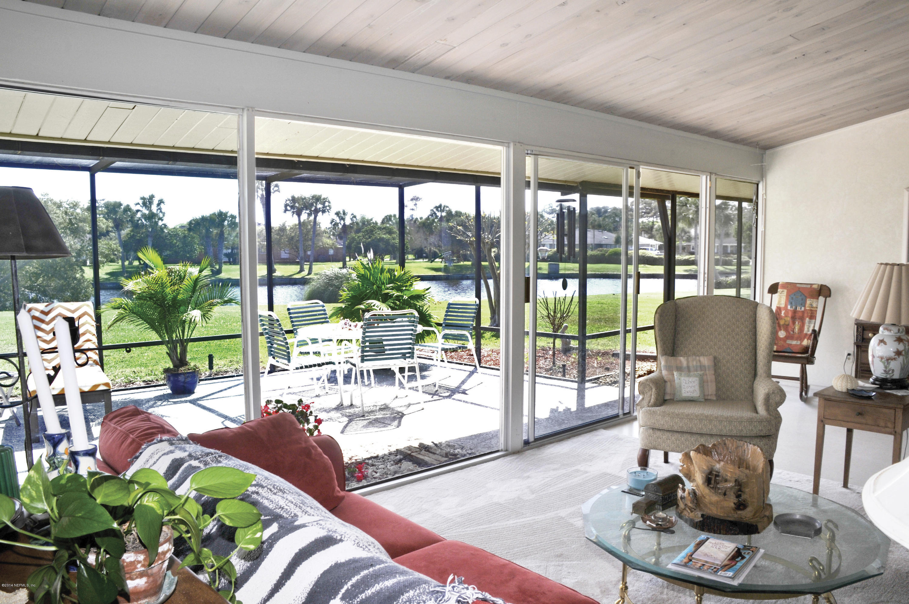 24 Solana Road Ponte Vedra Beach, FL 32082 - Photo 15 of 28 Living Room Water View 2