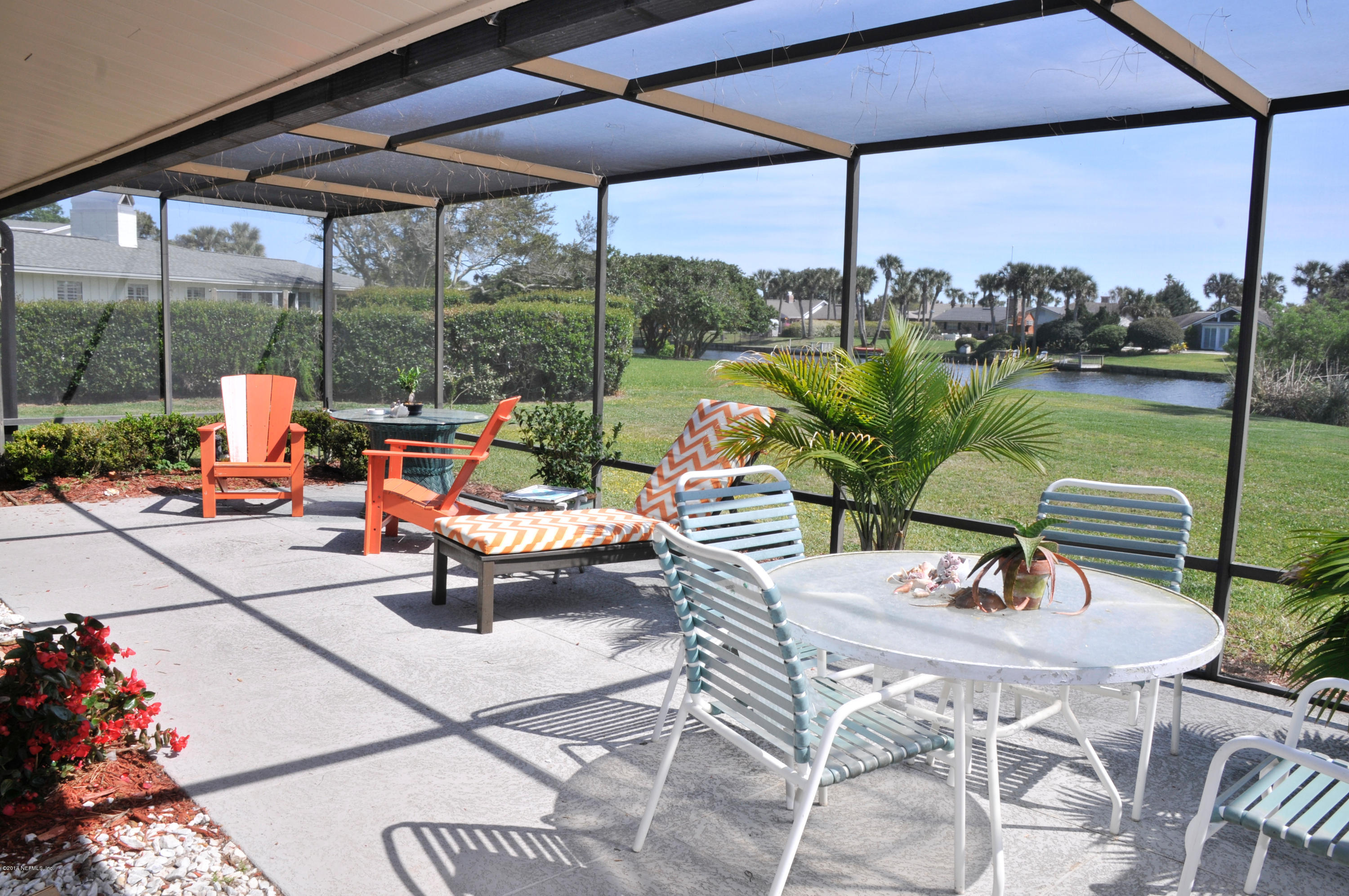 24 Solana Road Ponte Vedra Beach, FL 32082 - Photo 9 of 28 Screened Lanai Water View