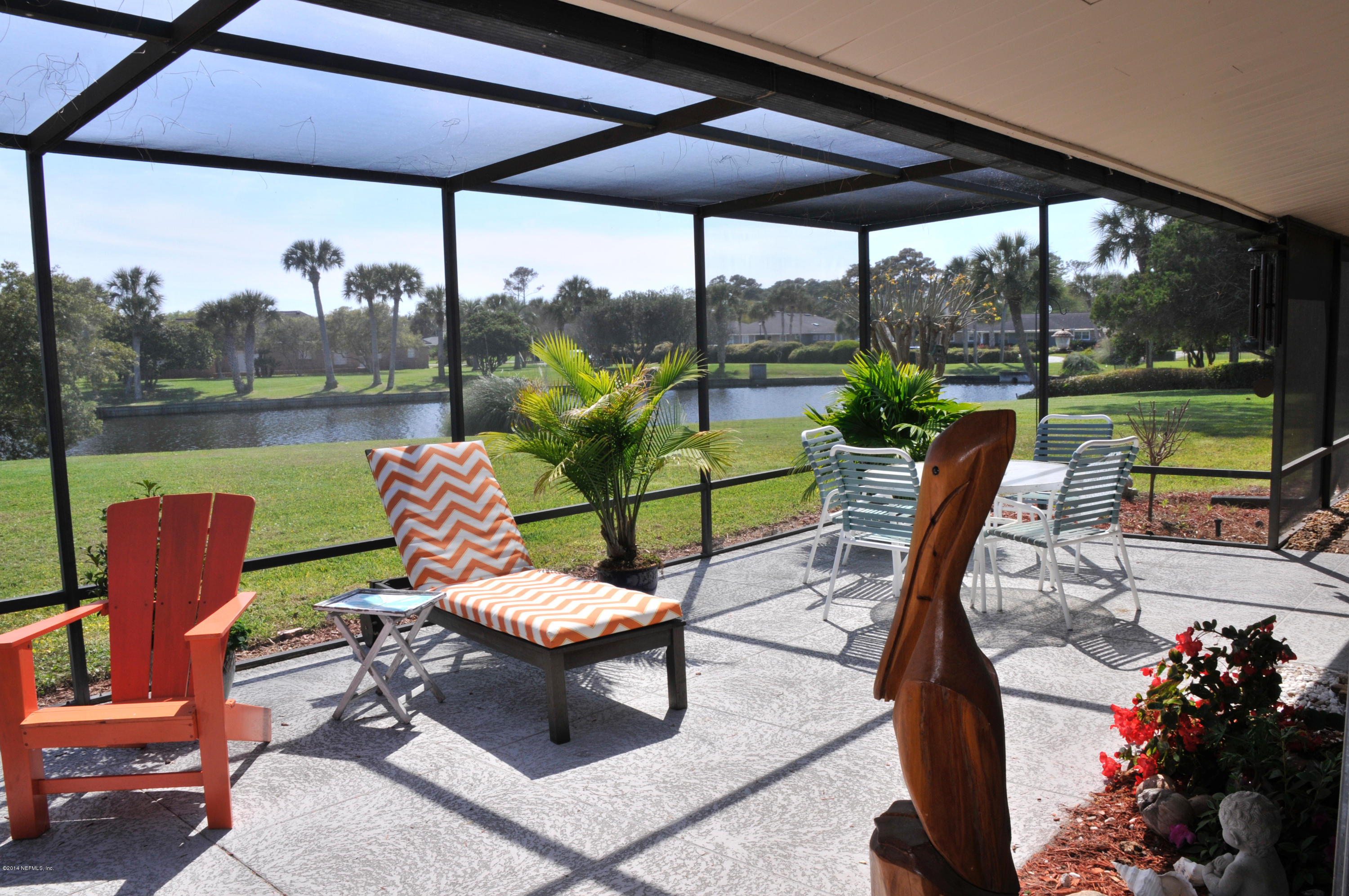 24 Solana Road Ponte Vedra Beach, FL 32082 - Photo 10 of 28 Screened Lanai Water View