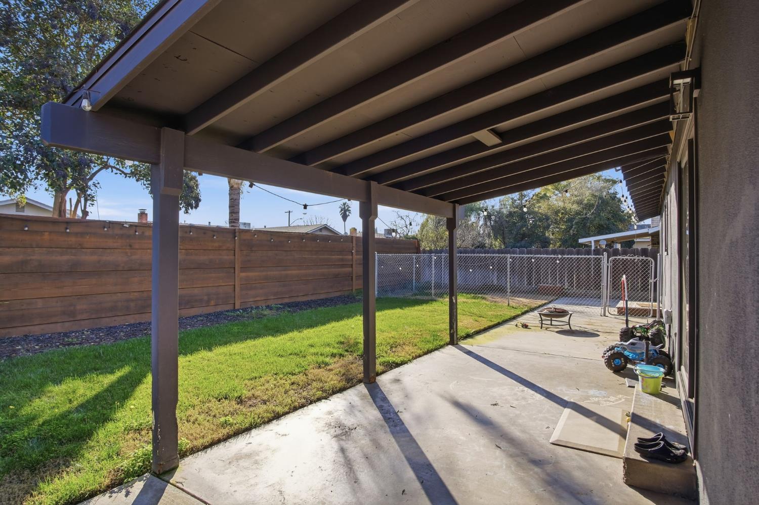 680 Sherri Way Turlock, CA 95382 - Photo 20 of 24 a view of backyard with green space