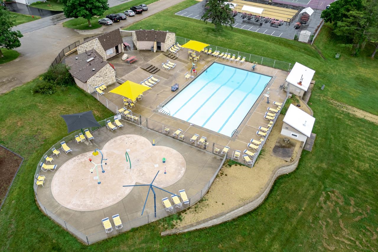 2108 Lake Summerset Road Lake Summerset, IL 61019 - Photo 47 of 53 an aerial view of a house with swimming pool and outdoor seating