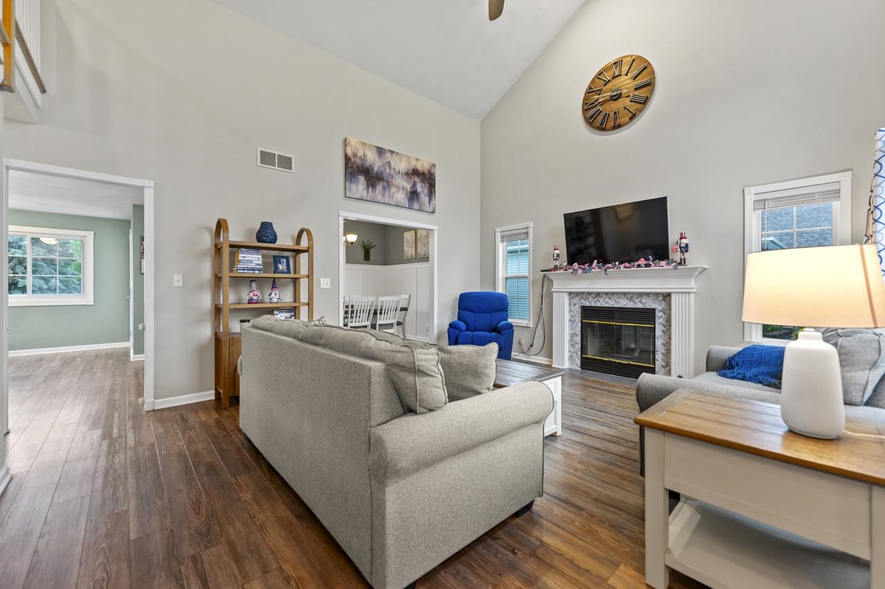 2108 Lake Summerset Road Lake Summerset, IL 61019 - Photo 8 of 53 a living room with furniture and a fireplace