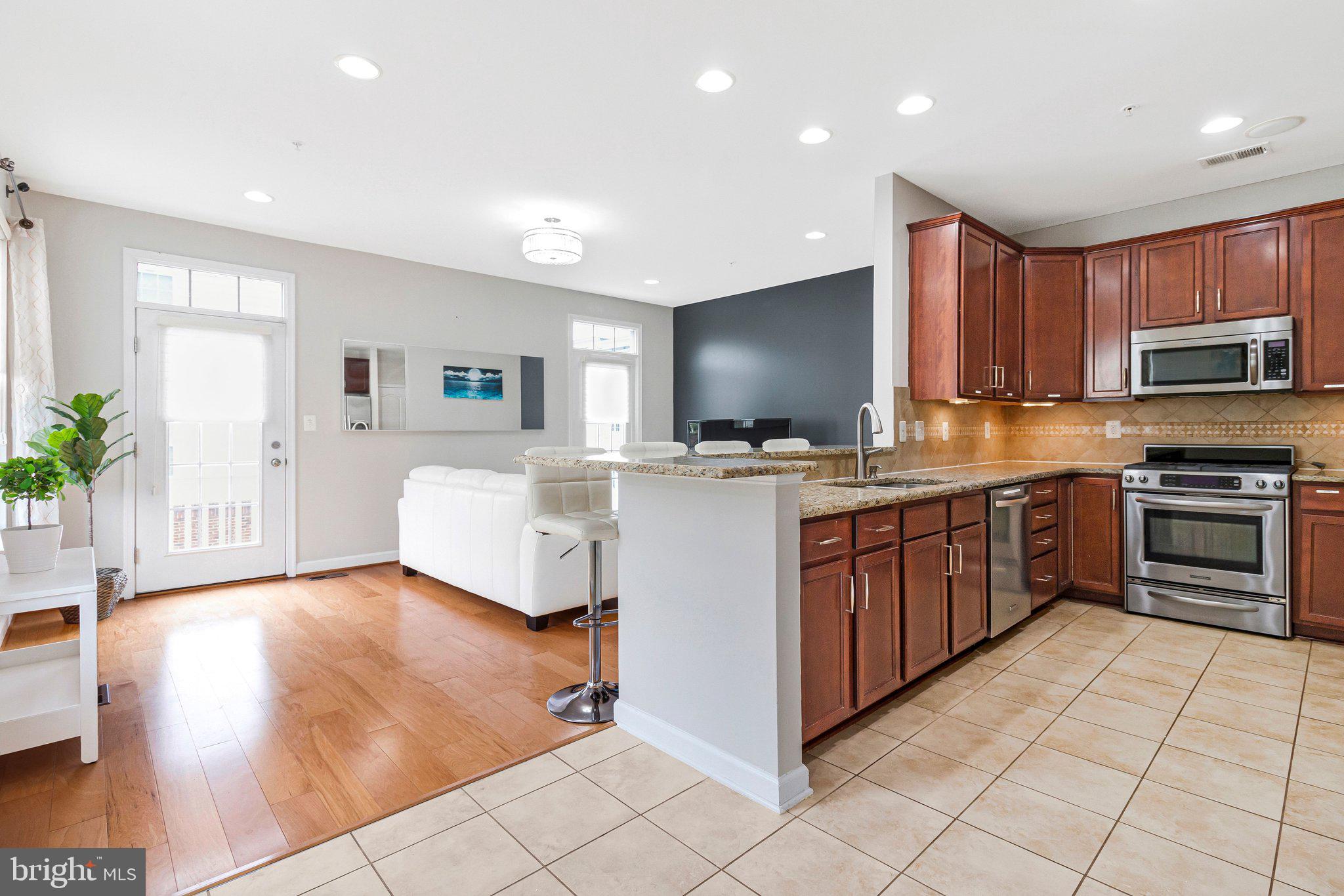 11718 Leesborough Circle Silver Spring, MD 20902 - Photo 18 of 42 Kitchen off Living Room