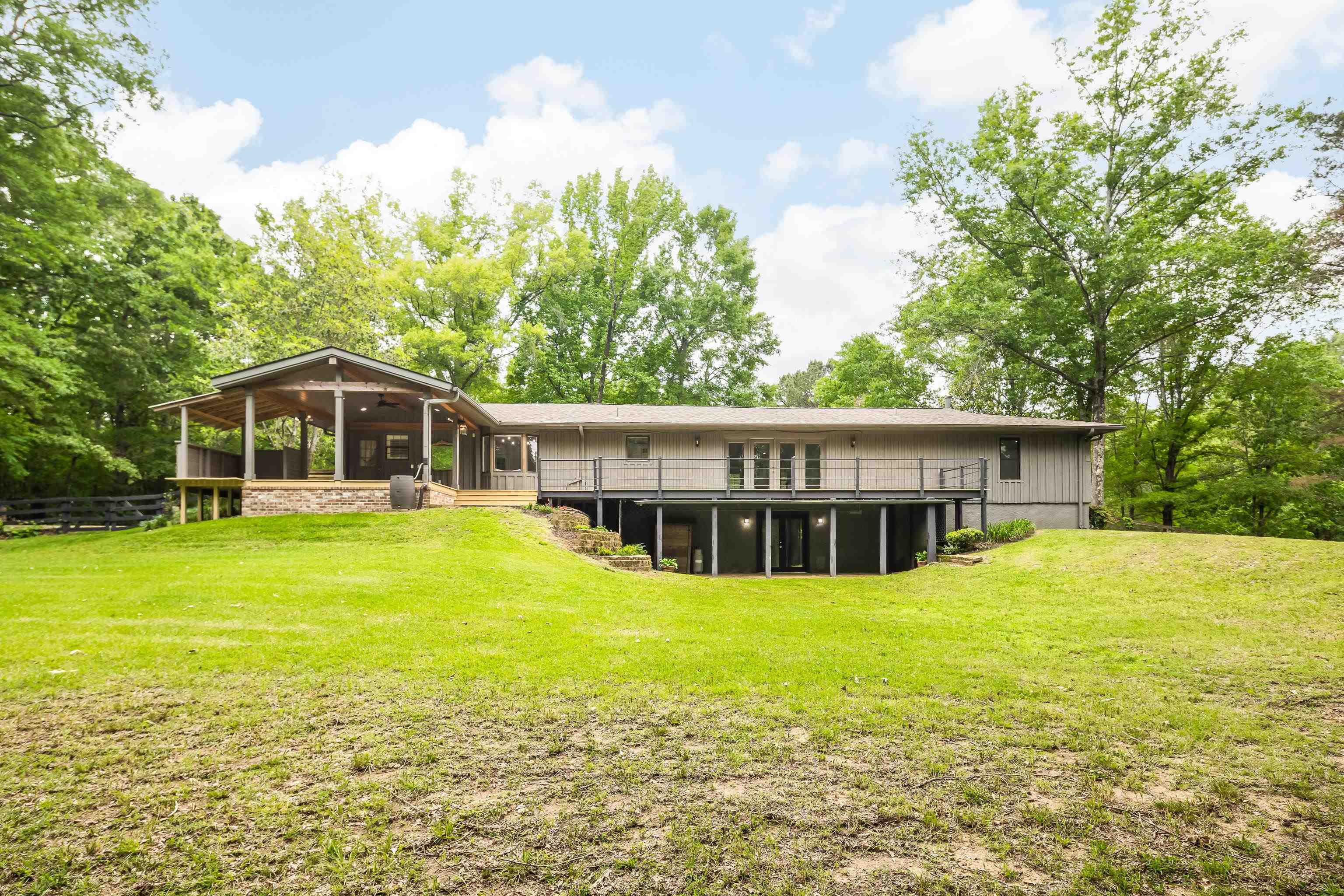 10470 Raleigh Lagrange Road East Eads, TN 38028 - Photo 37 of 40 a view of a house with a big yard and large trees