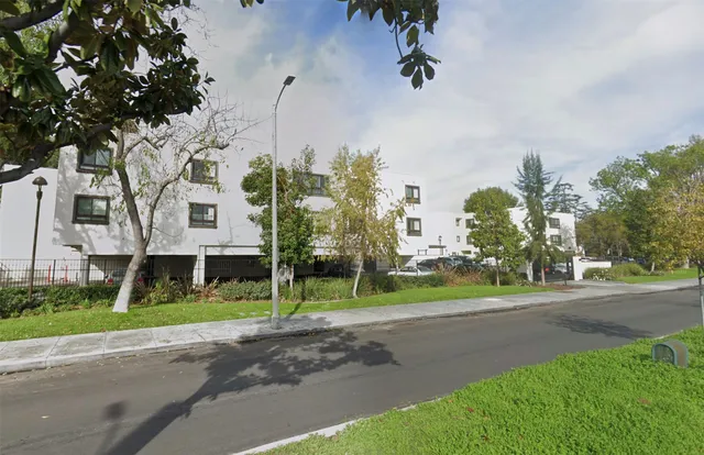 a view of a volley ball court