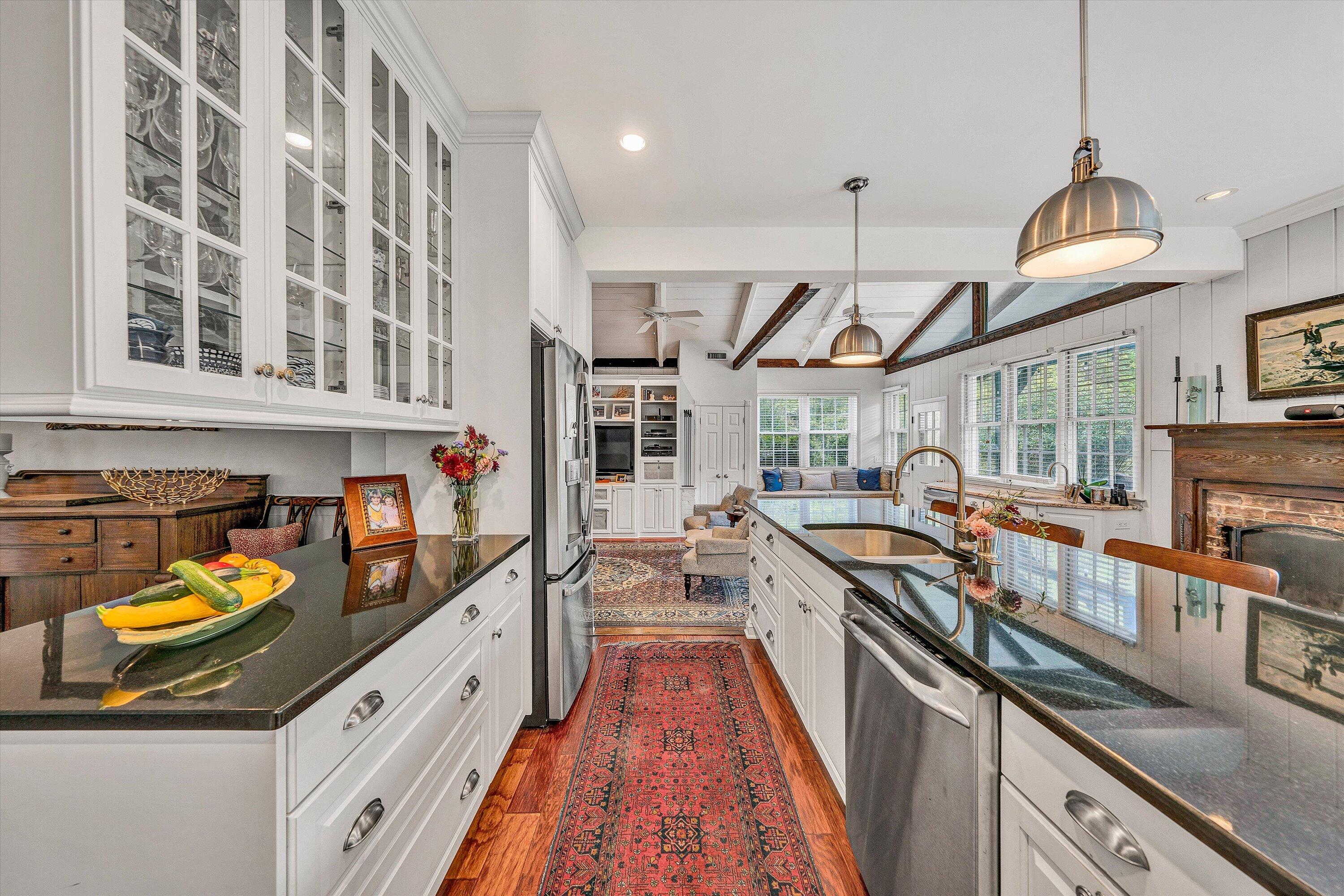 400 Walnut Road Salem, VA 24153 - Photo 28 of 97 a kitchen with stainless steel appliances granite countertop a sink and wooden cabinets