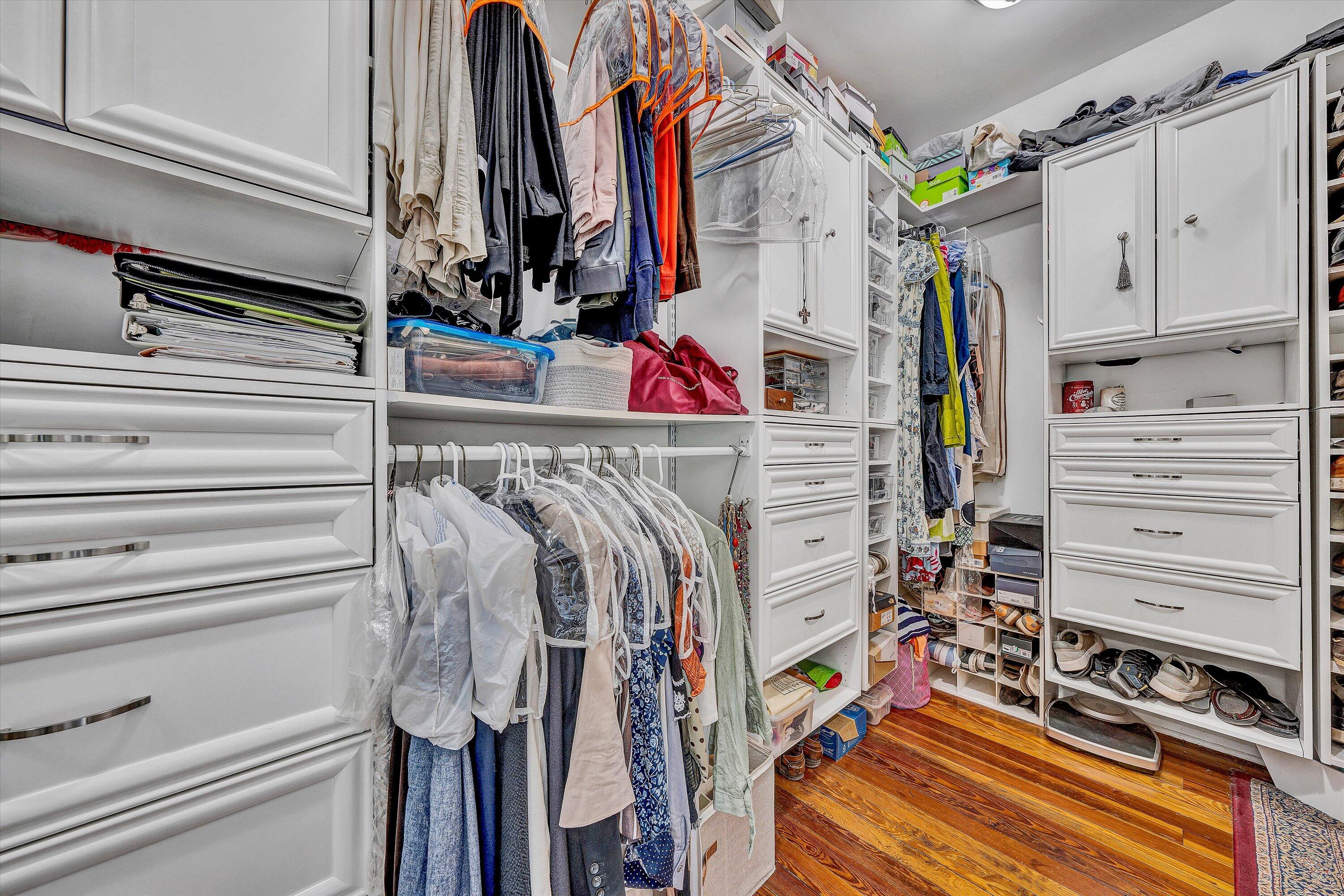 400 Walnut Road Salem, VA 24153 - Photo 68 of 97 a view of walk in closet with clothes and shoes
