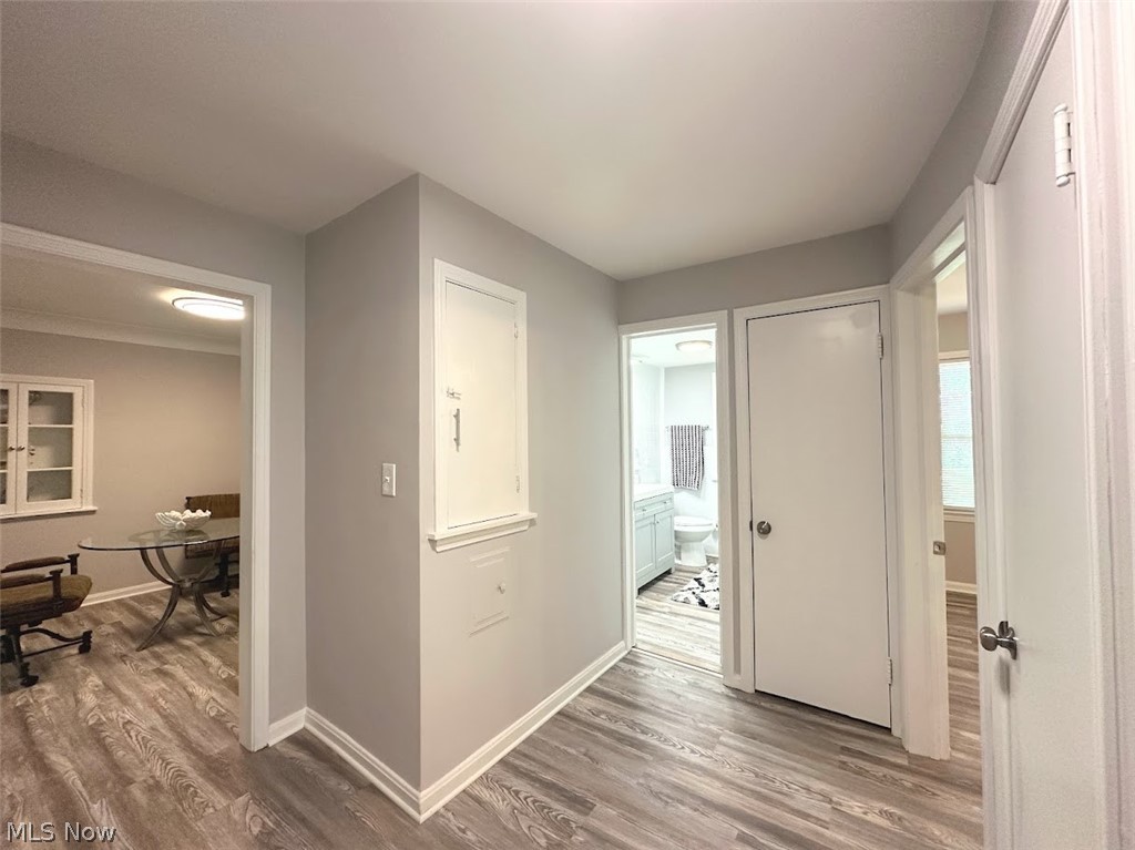 4227 Eastway Road South Euclid, OH 44121 - Photo 11 of 18 Hall featuring wood-type flooring