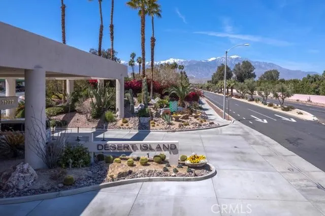 a view of a terrace with sitting area