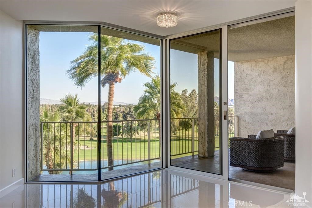 900 Island Drive, Unit 705 Rancho Mirage, CA 92270 - Photo 2 of 25 a view of a balcony