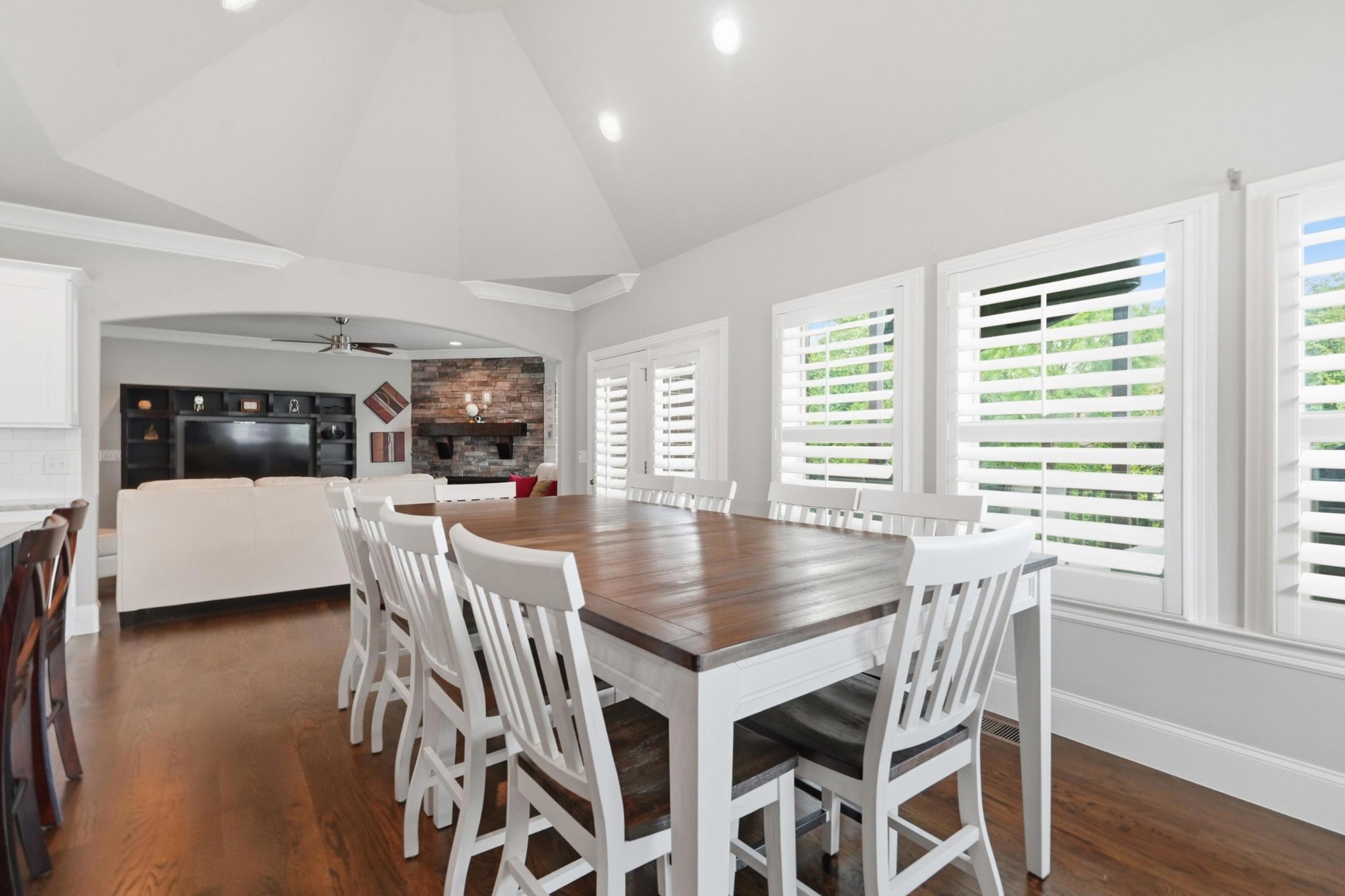6000 Wallaby Court Spring Hill, TN 37174 - Photo 17 of 57 a dining room with furniture and wooden floor
