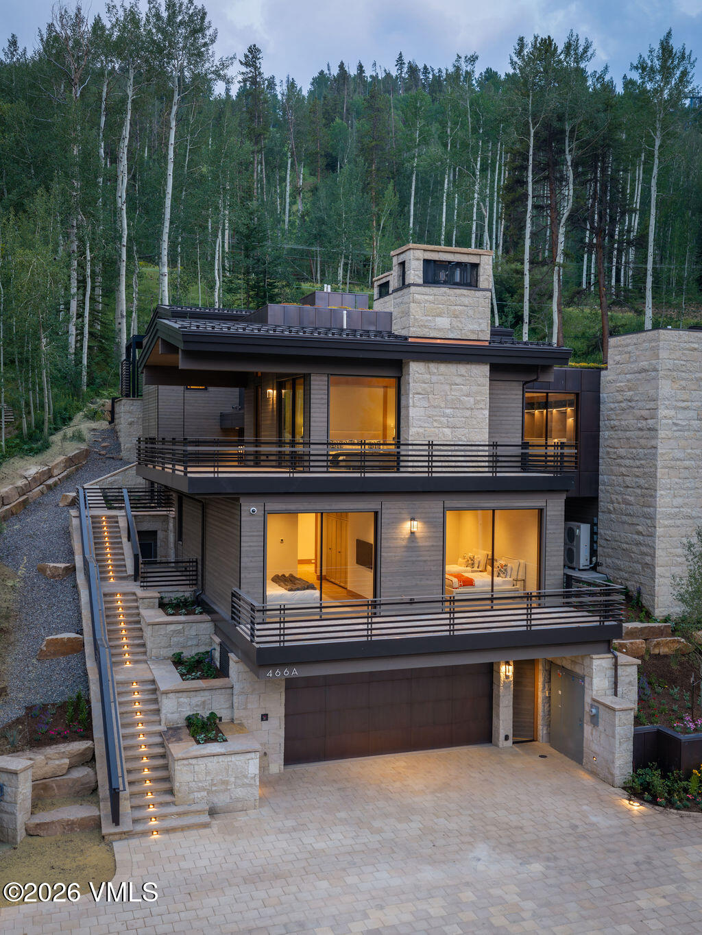 466 West Forest Road Vail, CO 81657 - Photo 19 of 20 2607_466_forest_aerial_b