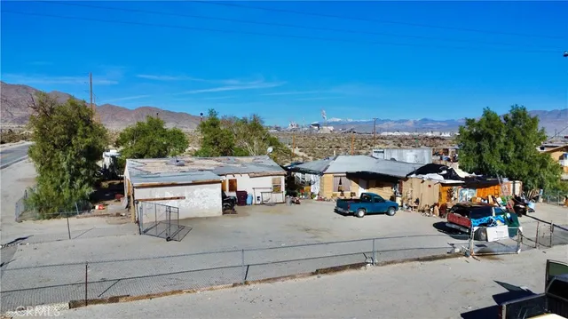 a car parked on the side of the road