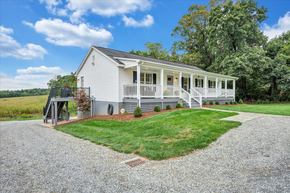 2405 Edwardsville Road Hardy, VA 24101 - Photo 10 of 68 a front view of house with yard and green space