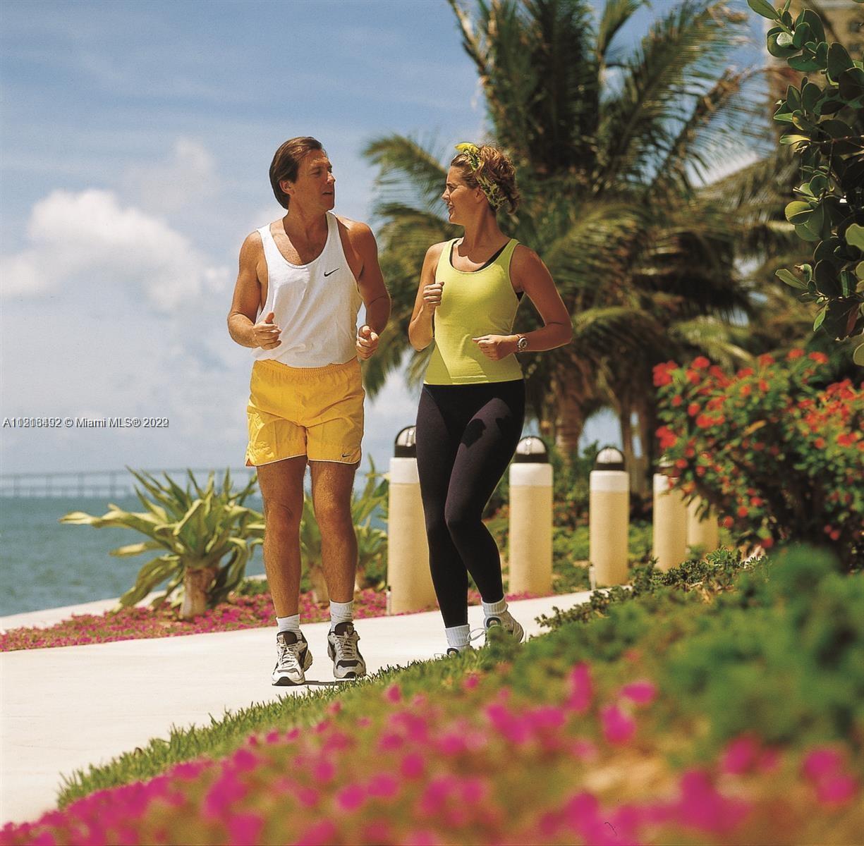 520 Brickell Key Drive, Unit A1102 Miami, FL 33131 - Photo 13 of 20 a painting of a house with a yard