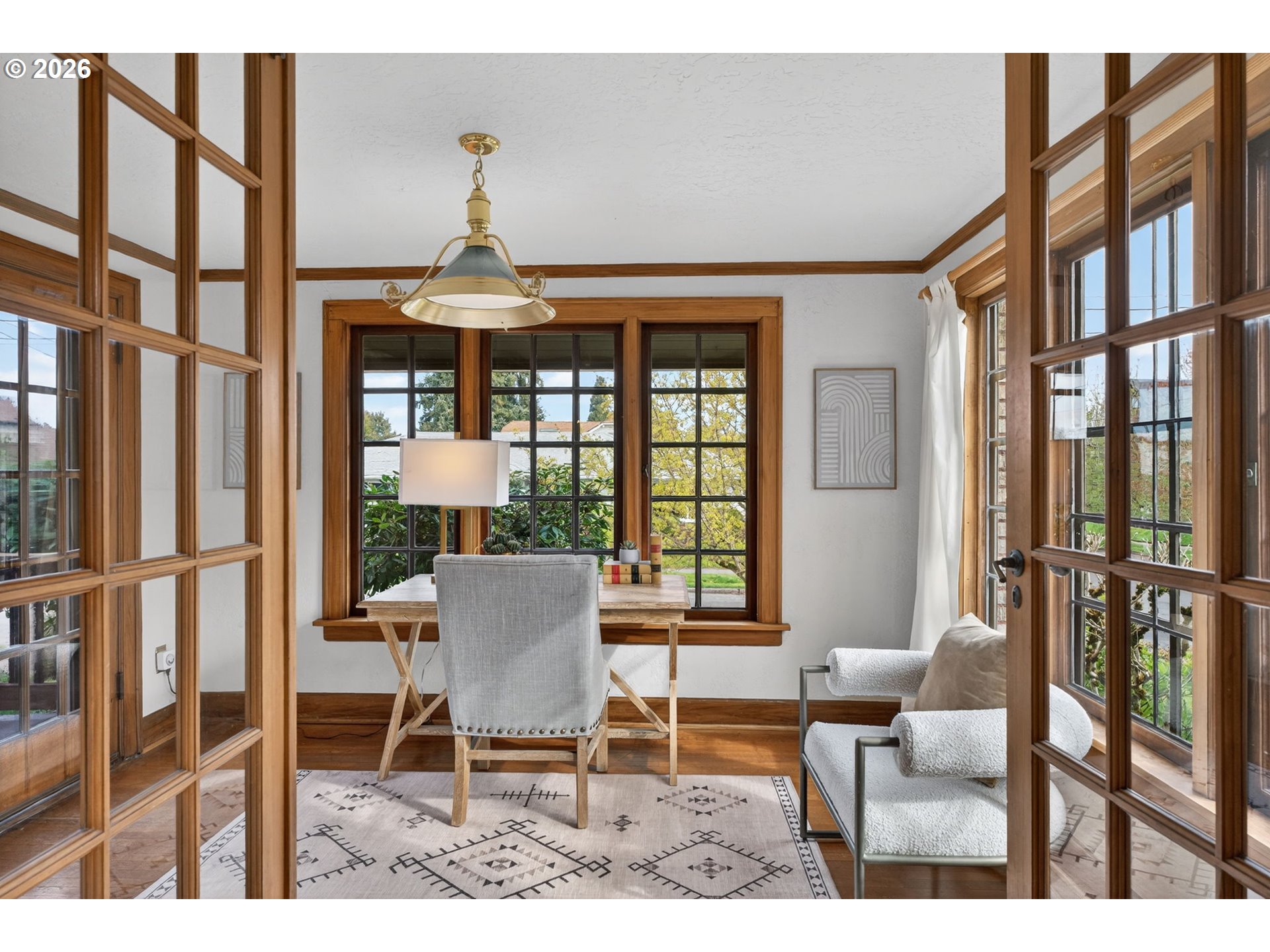 6971 North Vincent Avenue Portland, OR 97217 - Photo 11 of 48 a dining room with furniture window and outside view