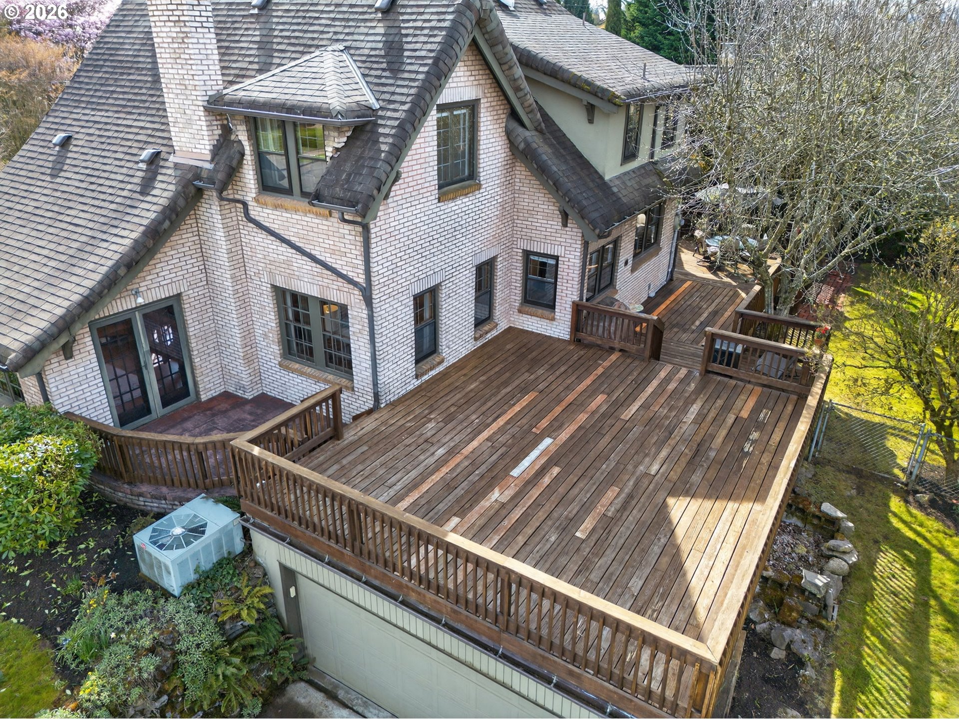 6971 North Vincent Avenue Portland, OR 97217 - Photo 41 of 48 a view of a house with wooden deck