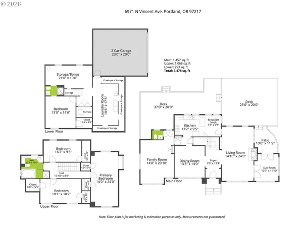 $875,000 | 6971 North Vincent Avenue, Portland, OR 97217