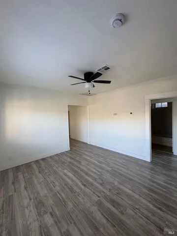 wooden floor in an empty room