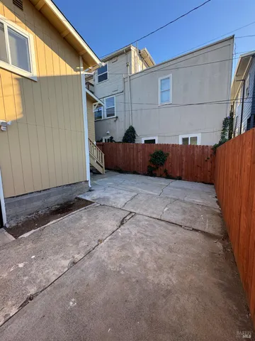 a view of a city from a terrace