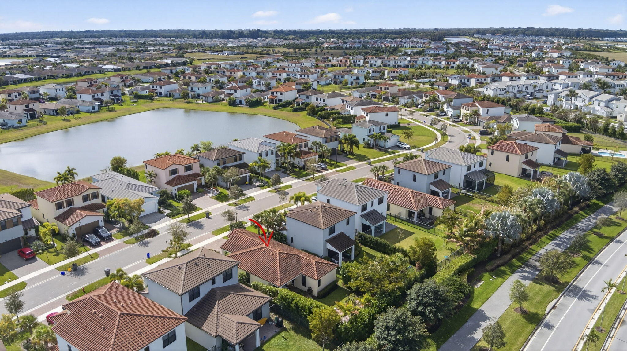 5563 Starfish Road Westlake, FL 33470 - Photo 16 of 22 Aerial View of Property