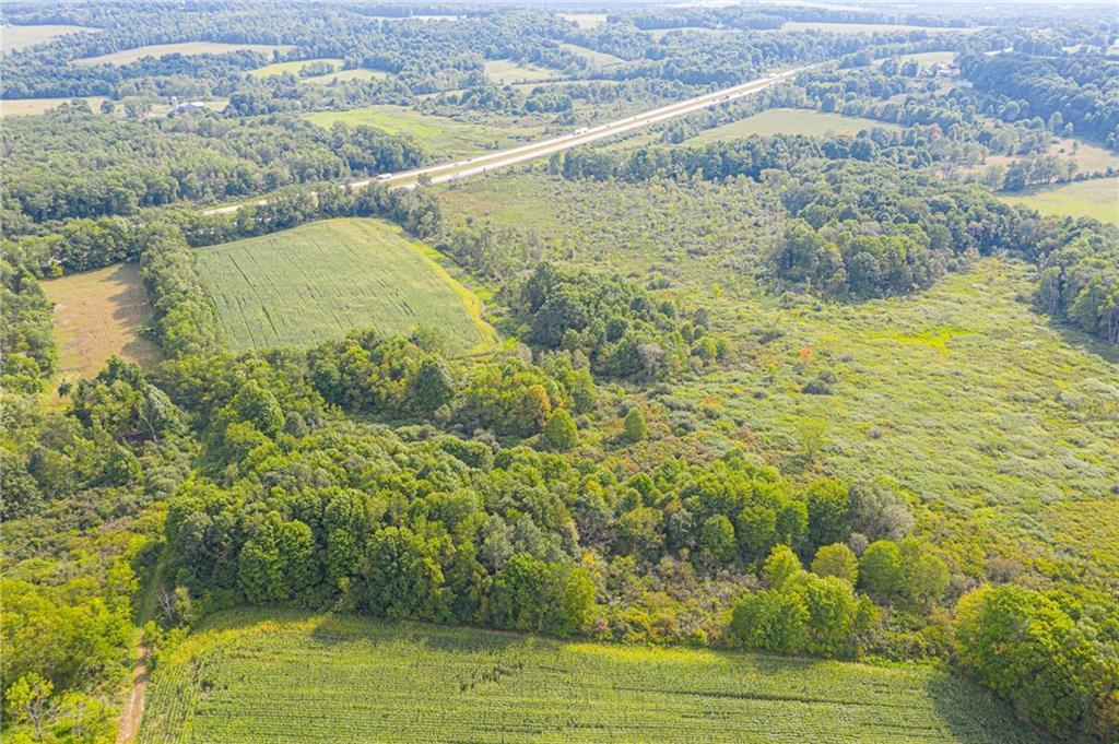 Small piece of the land is cut off by I-80