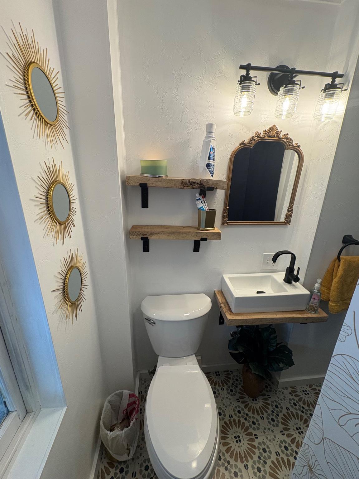 122 Fowler Avenue Haddonfield, NJ 08033 - Photo 9 of 14 Chic bathroom with vintage accents.