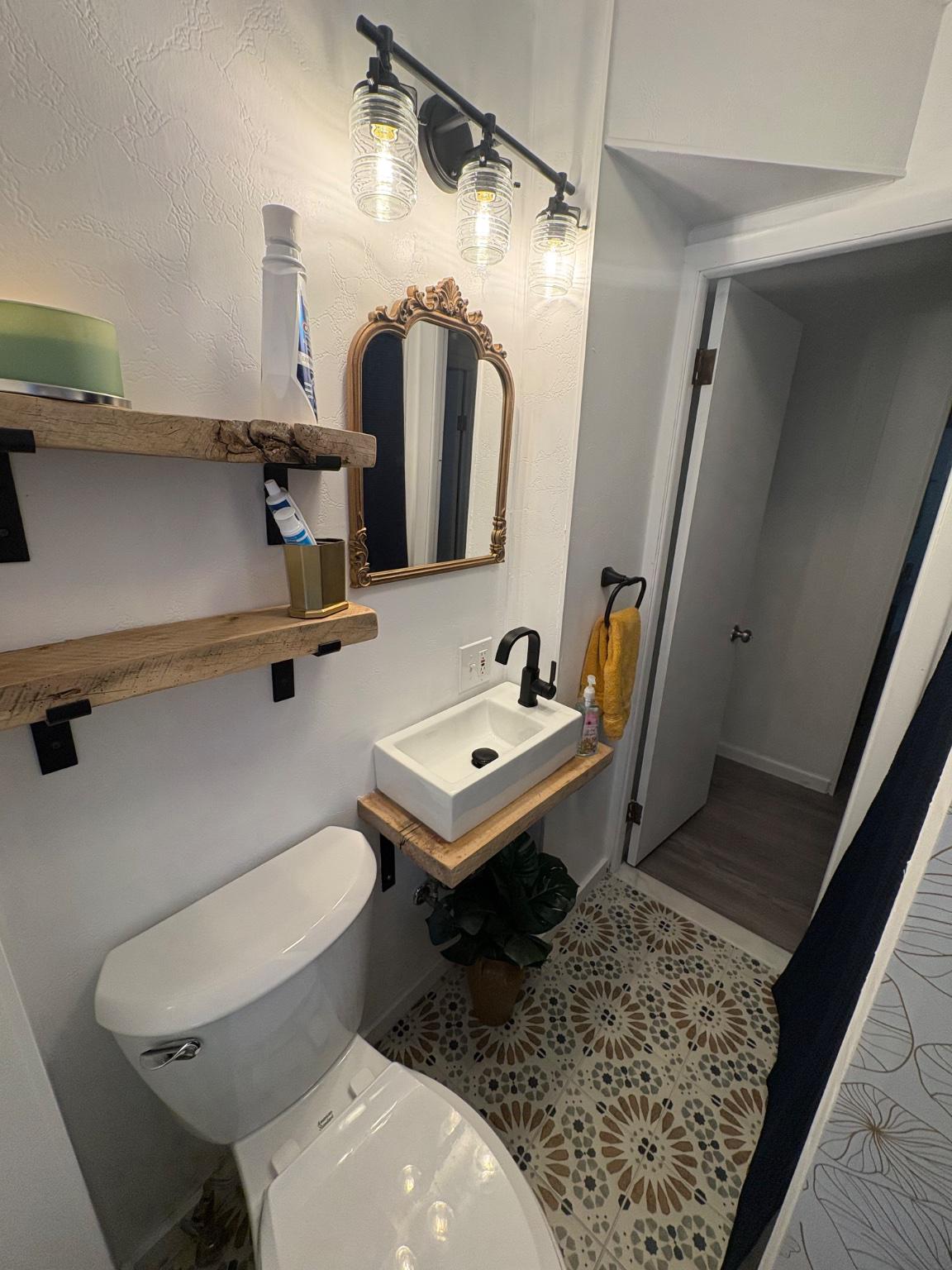 122 Fowler Avenue Haddonfield, NJ 08033 - Photo 10 of 14 Chic bathroom with vintage accents.