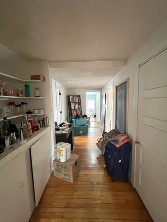 a room with storage and utility