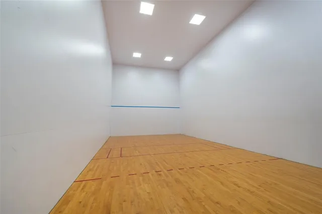 a view of empty room