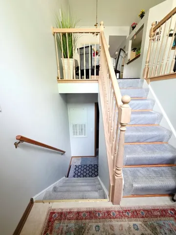 a view of entryway and hall