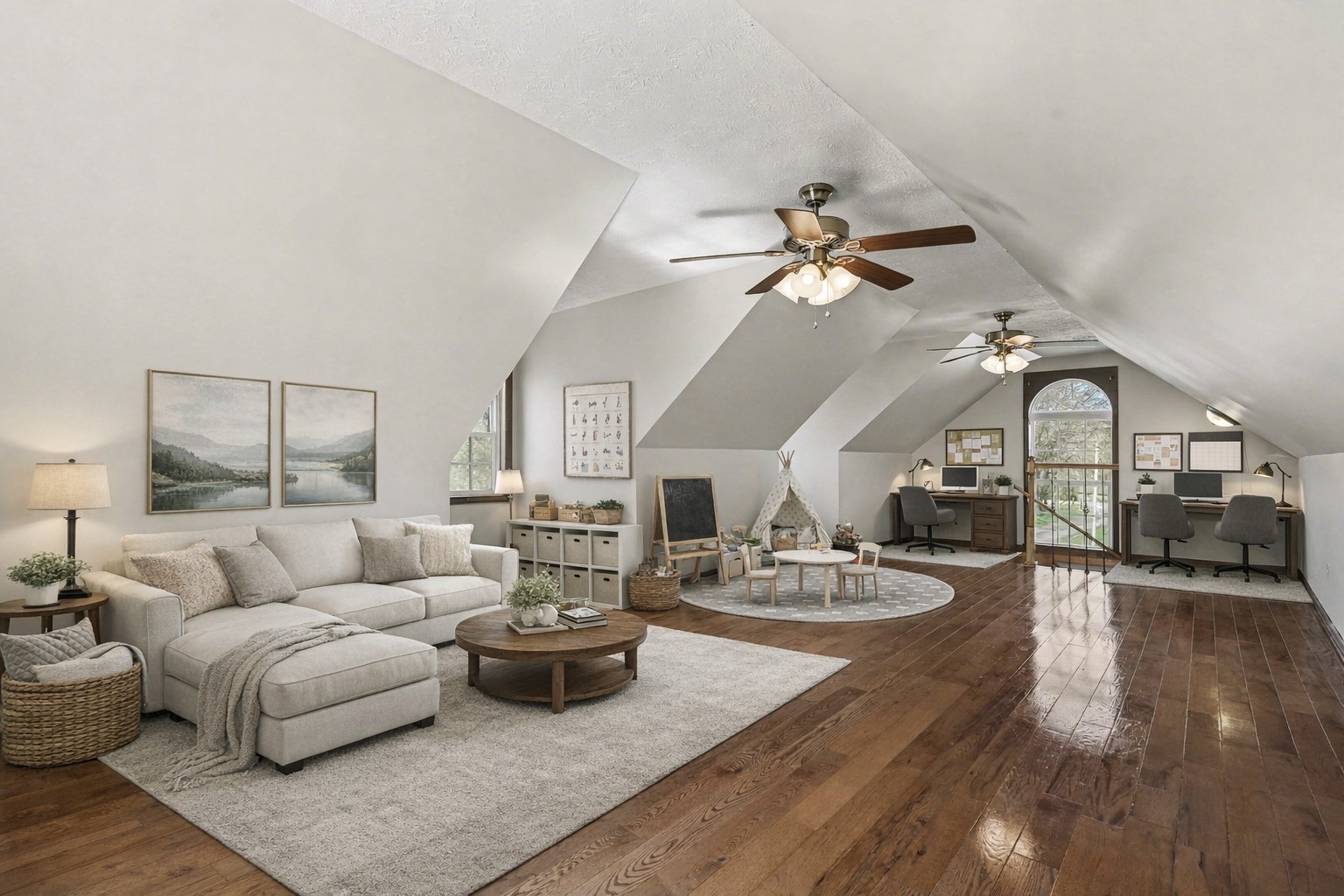 863 Rock Springs Road Castalian Springs, TN 37031 - Photo 30 of 36 a living room with furniture and a chandelier