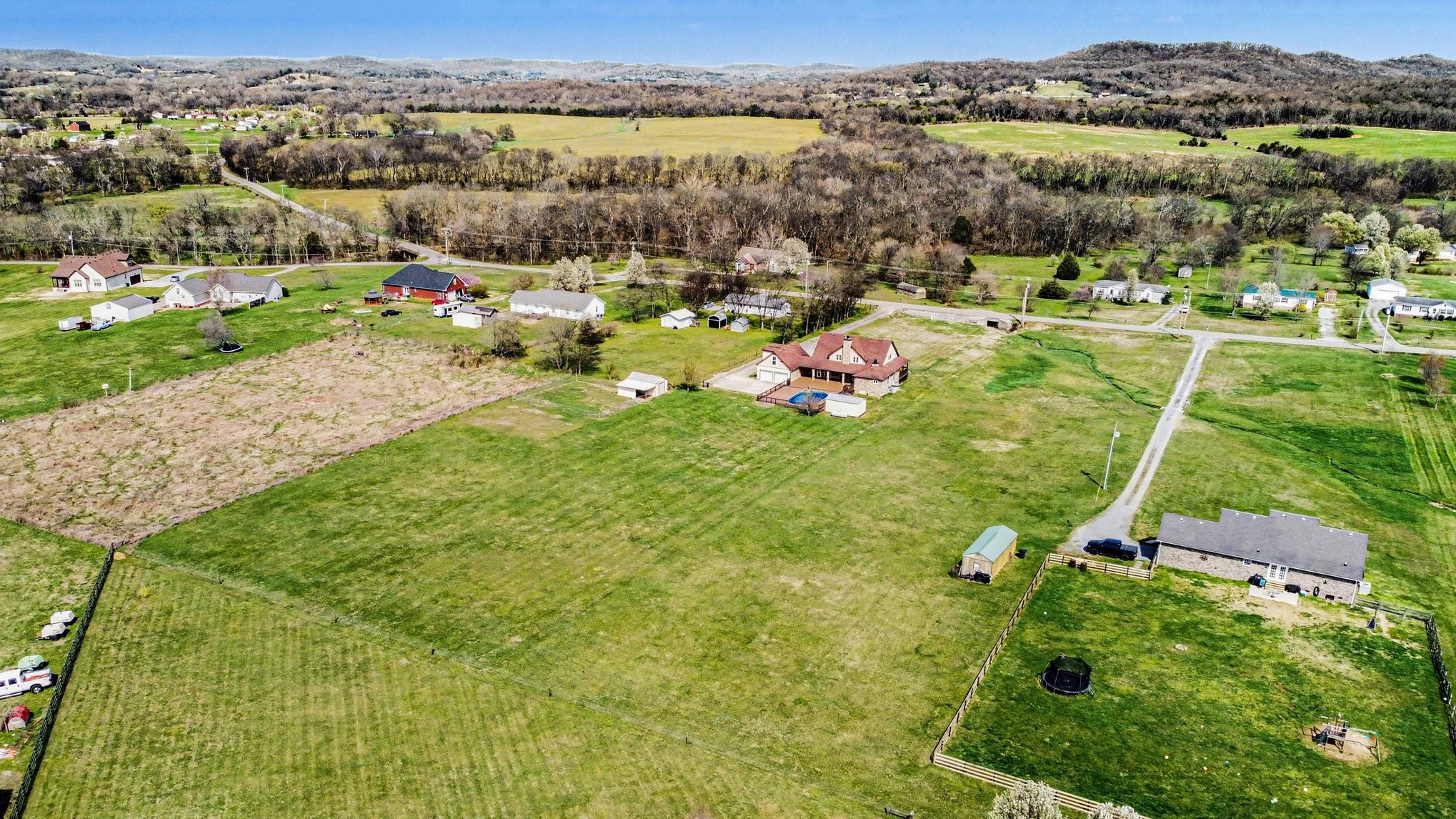 863 Rock Springs Road Castalian Springs, TN 37031 - Photo 4 of 36 a view of a lake with a mountain