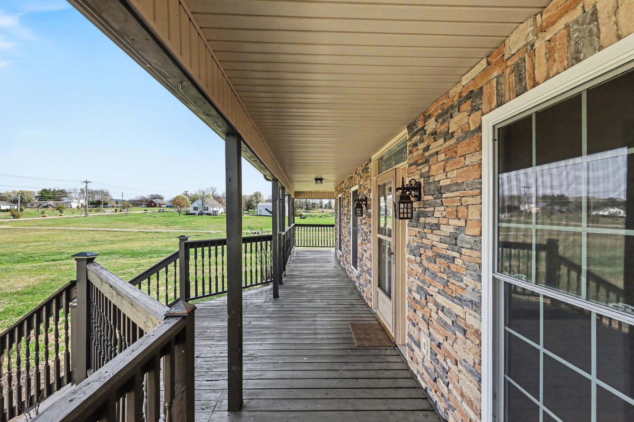 863 Rock Springs Road Castalian Springs, TN 37031 - Photo 8 of 36 a view of balcony with hardwood floor