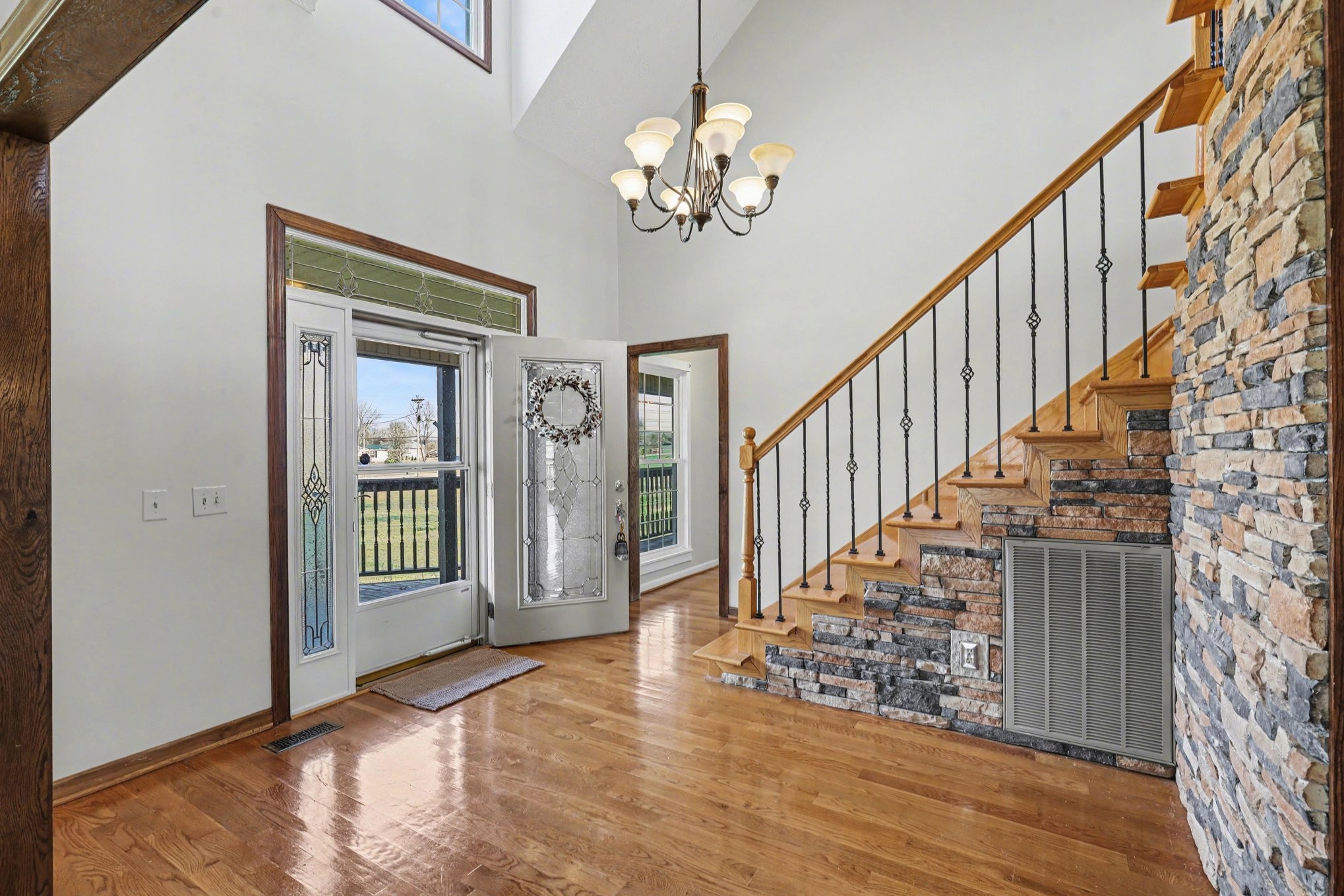 863 Rock Springs Road Castalian Springs, TN 37031 - Photo 9 of 36 a view of an entryway with staircase