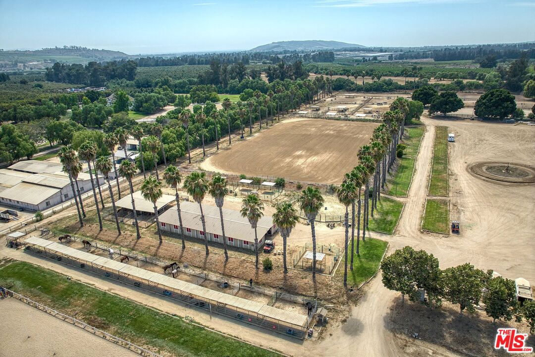 5565 Balcom Canyon Road Somis, CA 93066 - Photo 50 of 72 an aerial view of residential house with outdoor space and trees