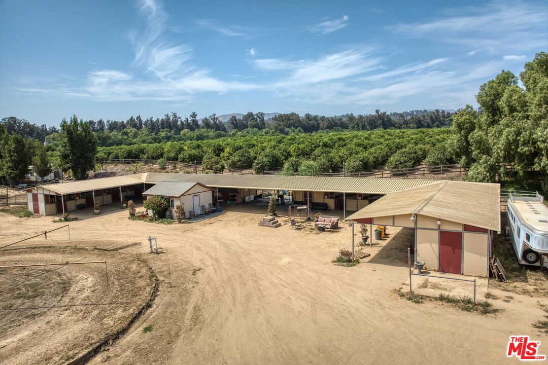 5565 Balcom Canyon Road Somis, CA 93066 - Photo 55 of 72 a view of a patio with swimming pool