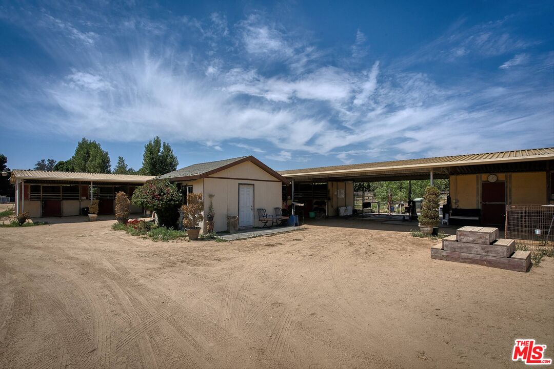 5565 Balcom Canyon Road Somis, CA 93066 - Photo 56 of 72 a view of a house with furniture and a bike