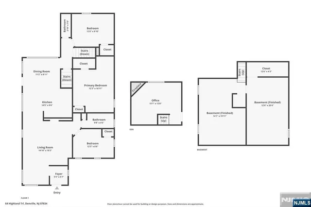$550,000 | 64 Highland Trail, Denville, NJ 07834
