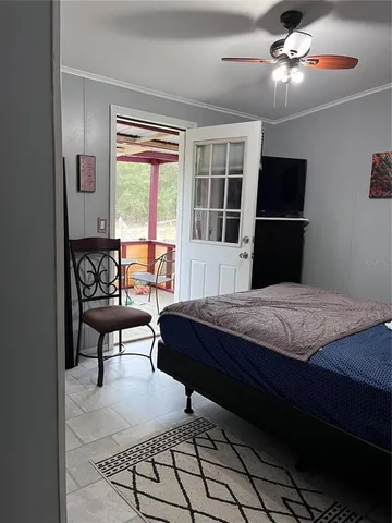 a view of a walk in closet