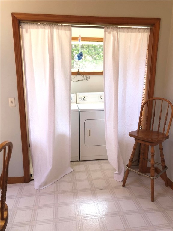110 East Beach Road Charlestown, RI 02813 - Photo 16 of 22 Washer and Dryer for convenience in Kitchen.