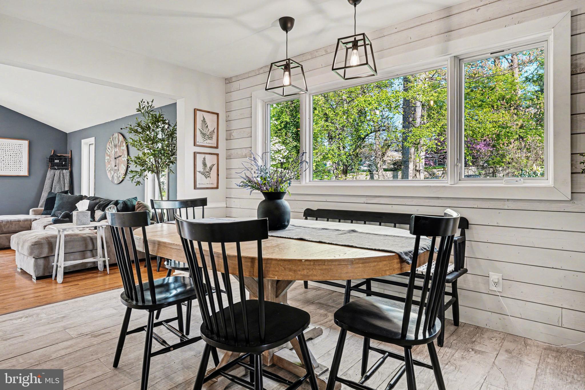 443 Woodcrest Road Wayne, PA 19087 - Photo 8 of 63 a view of a dining room with furniture window and outside view
