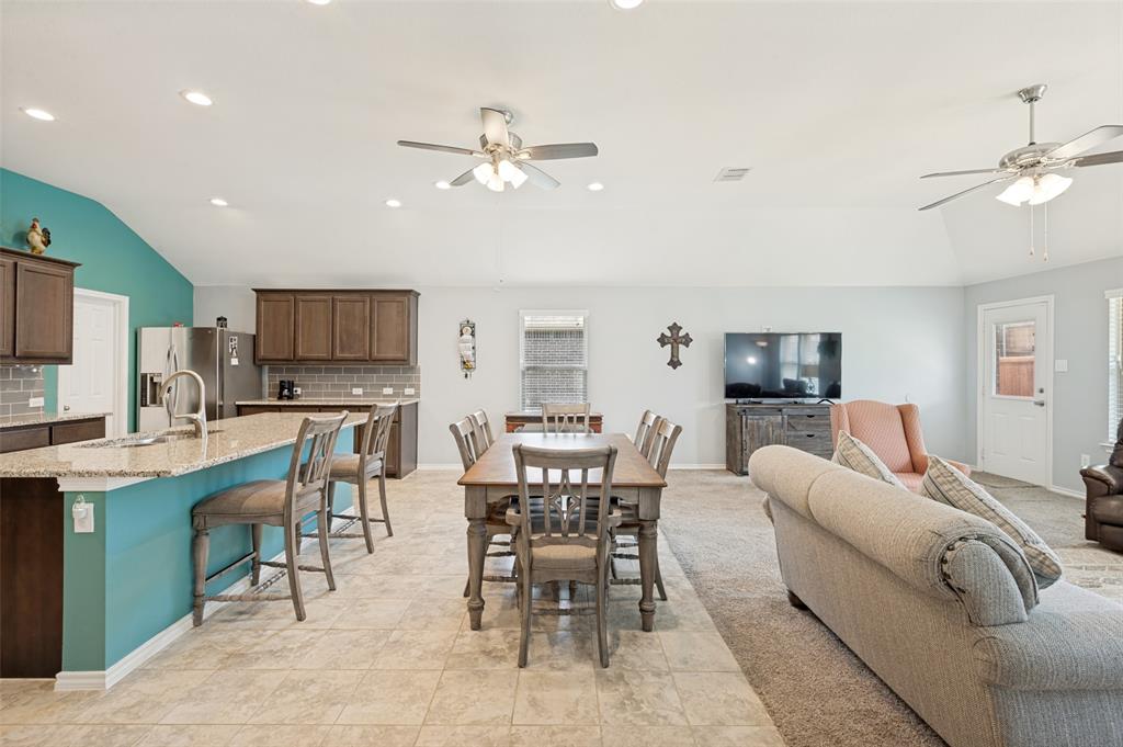 3905 Bridle Path Lane Sanger, TX 76266 - Photo 7 of 26 a view of a dining room with furniture