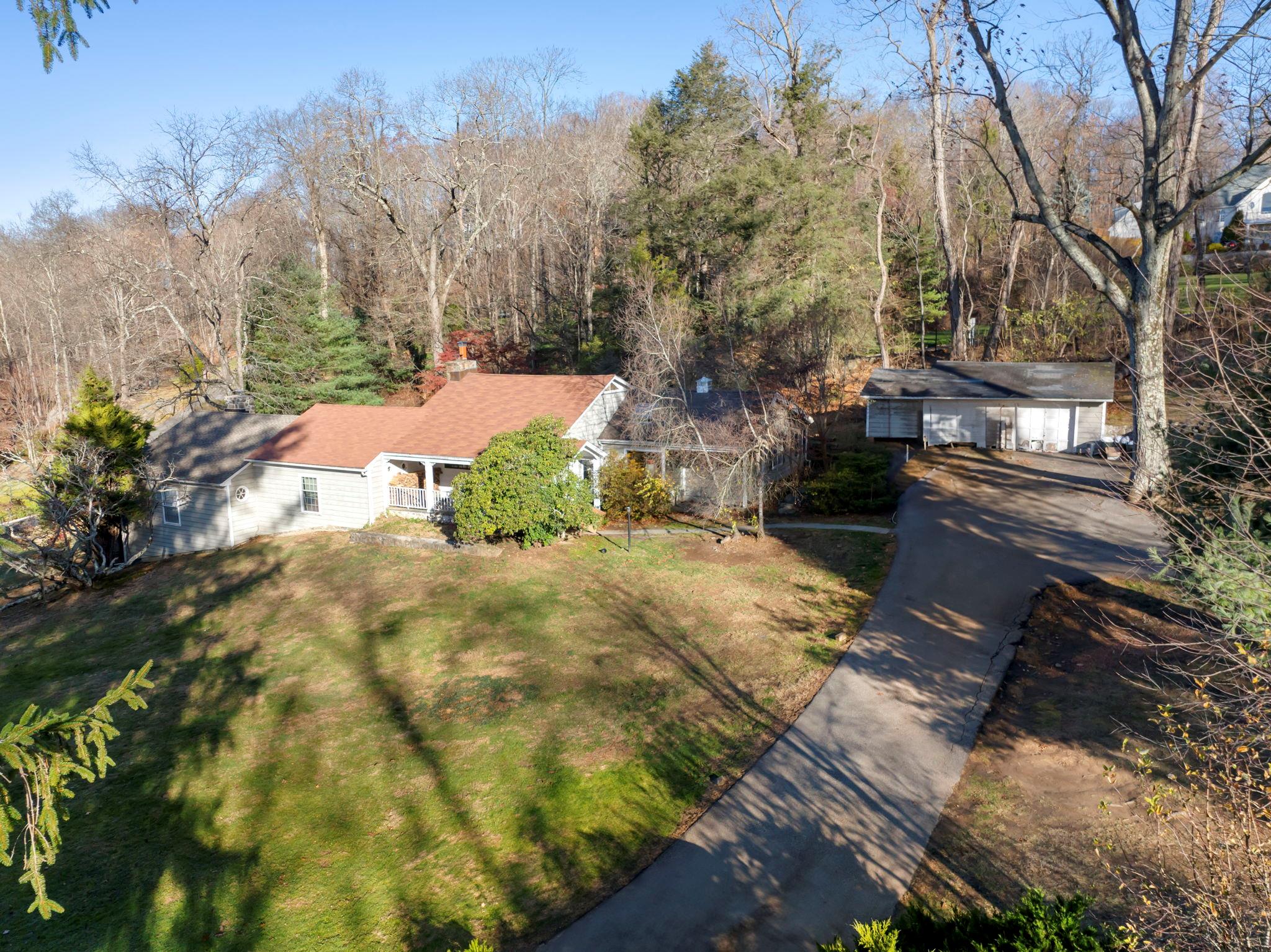 20 High Meadows Road Mount Kisco, NY 10549 - Photo 1 of 1 Birds eye view house with garage to right