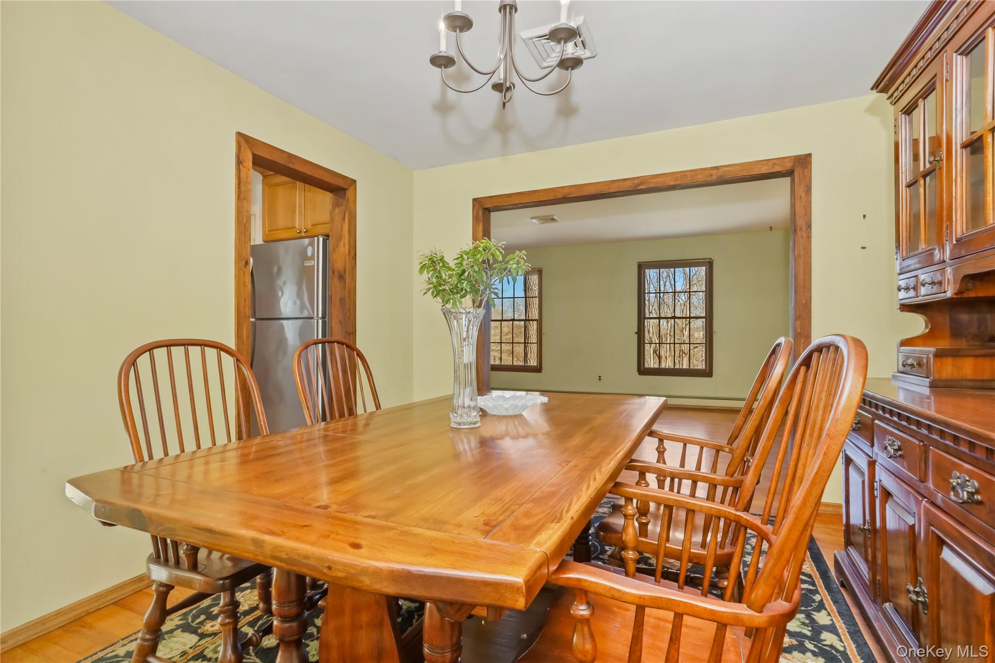 63 Farview Road Carmel, NY 10512 - Photo 13 of 38 a view of a dining room with furniture and a chandelier