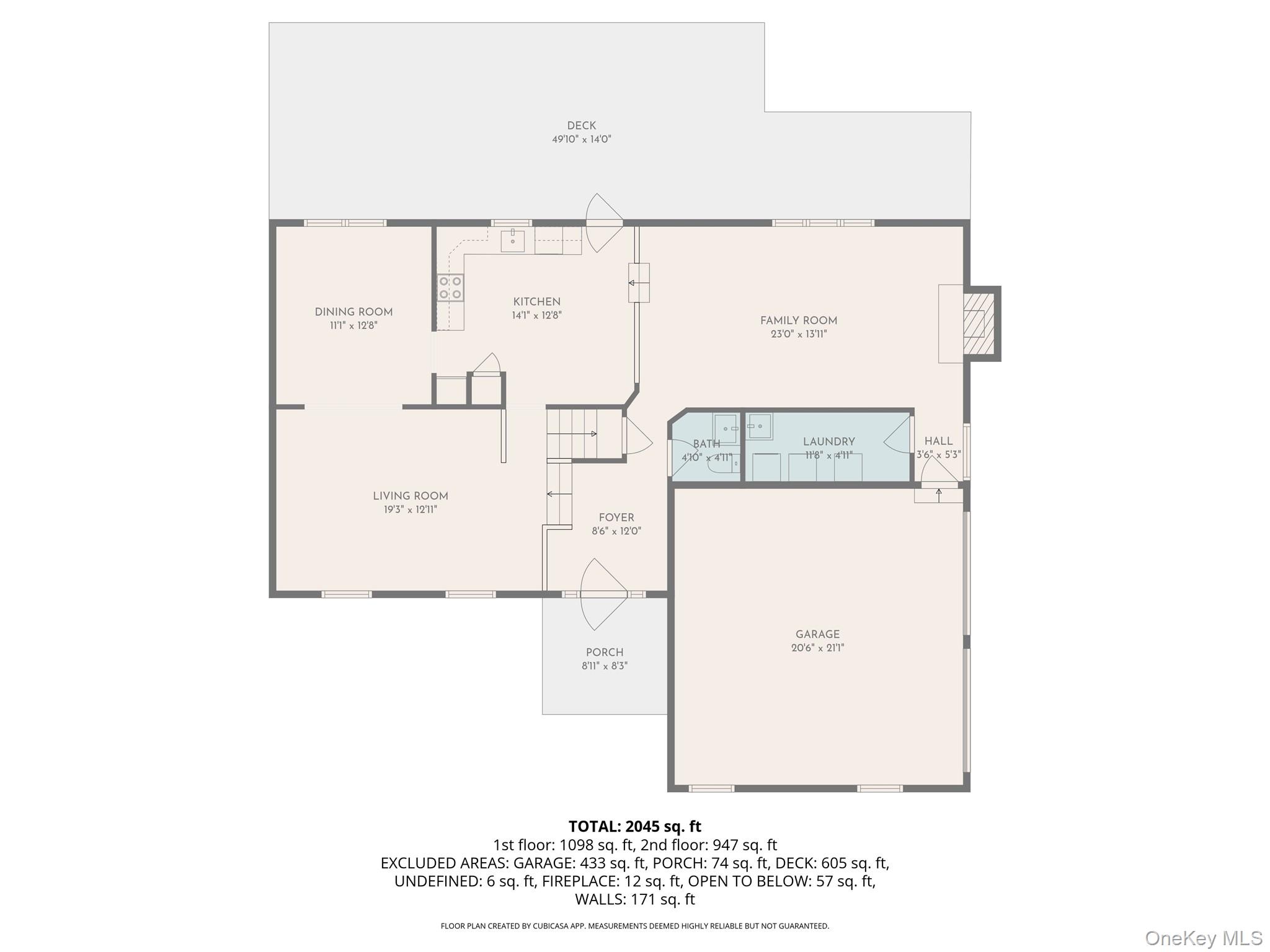 63 Farview Road Carmel, NY 10512 - Photo 36 of 38 First floor plan